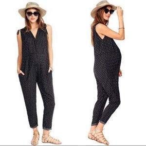 Hatch Twilight Jumpsuit Black Size 1 Maternity